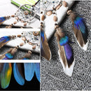 Mirror Ornament Pendant Chic Feather  Car Interior Dream Catcher Handcraft