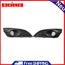 1 Pair Front Bumper Light Grill Fog Lamp Lower Grill for Ford Fiesta JA8 13-17