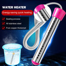 Electric Water Heater Portable Bathtub Bucket Heating Stick (3000W Red UK) Newly