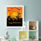 Halloween Pumpkin Bat Oil Paint By Numbers Kit Art Decor 40x50cm (B1602)
