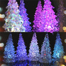 Multi-Color Gift LED Changing Lamp Christmas Trees Light Decoration Icy Crystal