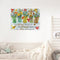 Frameless Painting By Numbers Vase Birds DIY Handmade Drawing On Canvas Gifts
