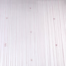 Decorative String Curtain Beads Wall Panel Fringe Room Door Window Pink Newly