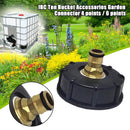 Garden Irrigation Valve 4/6" Male to Female Thread Hose Extend Bucket IBC F6Q0
