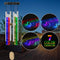 Waterproof Wind Chime Solar Lamp Colorful Bubble Column Windbell Light Newly