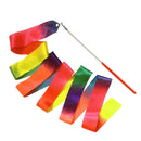 2m Colorful Gym Ribbons Gradient Dance Ribbon Dance Streamers Training Equipment