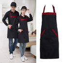 Black Waterproof Apron Kitchen Bib Durable Lightweight Dish Wash Dog Grooming