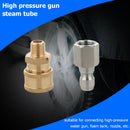 1/4 inch Quick Disconnect Adapter Fitting Kit Male + Female for Pressure Washer