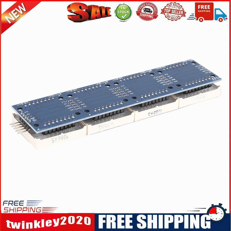 MAX7219 Dot Matrix Module 4 in 1 Display MCU Microcontroller Driver Board