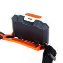 300LM Mini Super Bright Headlight R3 + 2 LED 4 mode white orange Newly