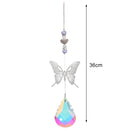 Crystal Windchimes Light Catching Hanging Pendant Light Catcher Jewelry (1)