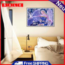 5D DIY Diamond Painting Angel Girl Specially Shaped Partial Drill Mosaic Wall Art