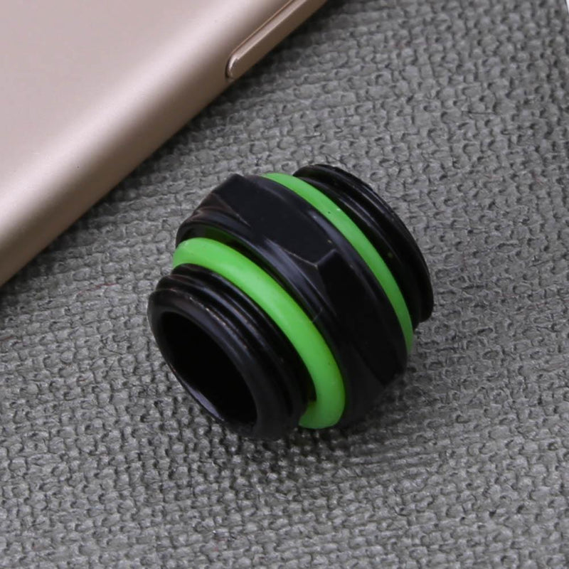 G1/4 Dual External Thread Tube Connector for PC Water Cooling System Newly