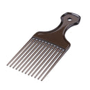 #A Hair Fork Comb Hairdresser Curly Massage Insert Brush Multifunction Styling T