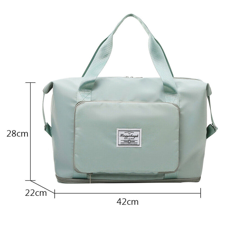 #A Wet Dry Separation Gym Bag Large Capacity Travel Bag Tear Resistant Yoga Gy