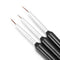 DIY Tool Blue/Purple Painting Pen UV Gel Liner Nail Art Brush Drawing