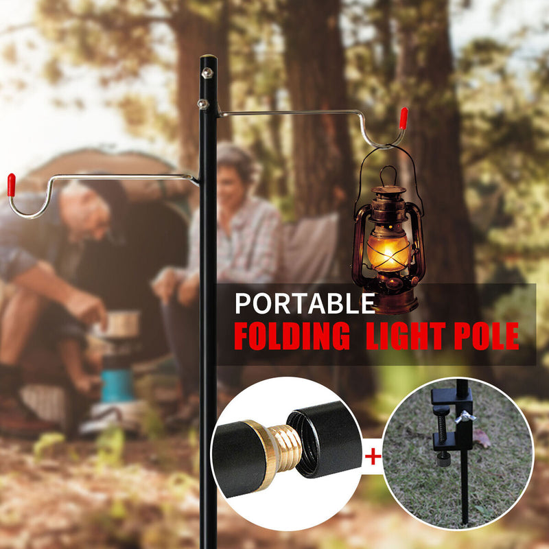 SUNDICK Light Stand Table Clamp & Ground Insert Light Pole Stand with Holde