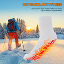 Heating Socks for Men Women Tourmaline Self-Heating Sock Winter (White 4) Newly