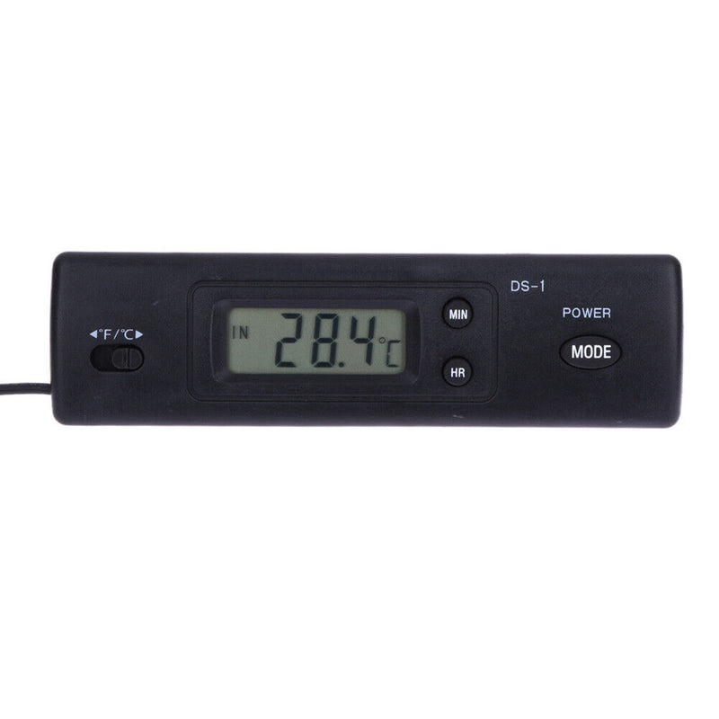Thermometer Car LCD Display In Out Digital Watch for Car Home Vehicle Large