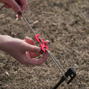 10pcs Outdoor Camping Rope Paracord Cord Rope Stopper Adjustable Fixed Buckle