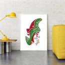 DIY Drawing Craft Christmas Gifts Special Shaped Mosaic 5D Diamond Painting K
