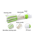 Computer Keyboard Dirt Ornament Double Ended Car Dust Brush Vent Cleaning Tools