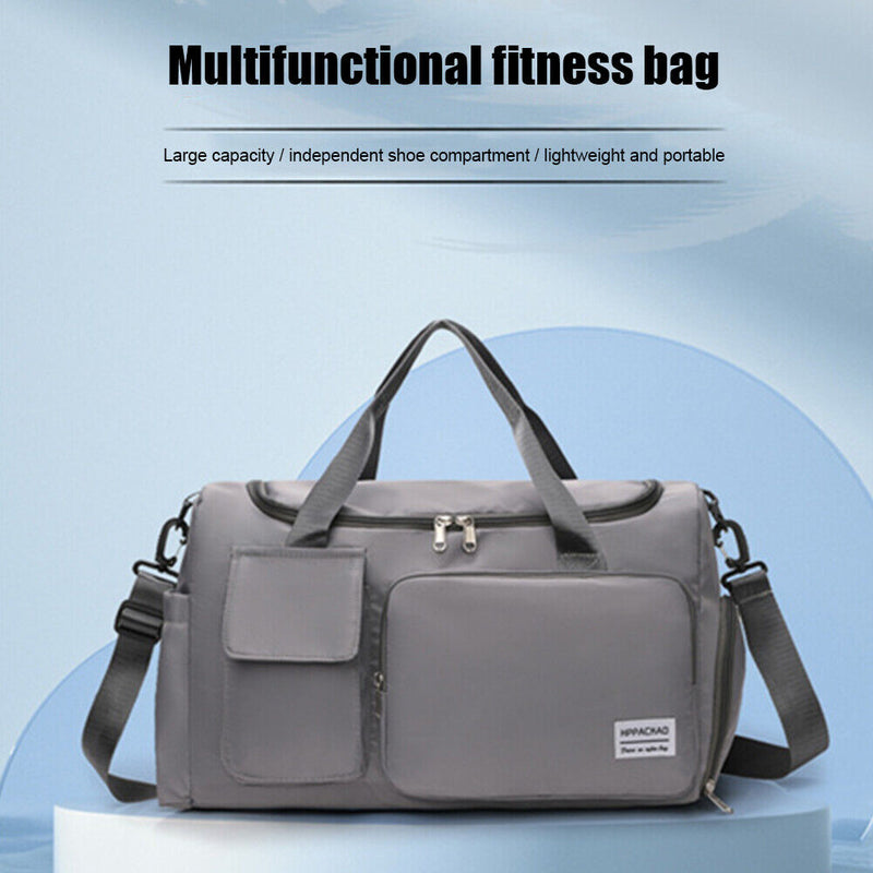 Sports Fitness Bag Training Multi-function Travel Luggage Yoga Shoulder Handbags