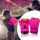 2pcs Kick Boxing Gloves Breathable Kids Muay Thai Training Fighting Gloves Newly