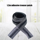 1.2m Self Adhesive Pant Edge Paste Cloth Sewing Trouser Mouth Paste (Black)
