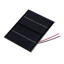 12V 1.5W Solar Panel Epoxy Polycrystalline Silicon DIY Battery Power Charge