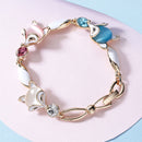 Unique Design Women Girls Teen Suitable Gift Valentine Bracelet Fox Birthday
