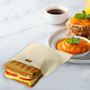 5pcs Toaster Bag Non Stick Bread Sandwich Bags Microwave Heating Pastry Tools