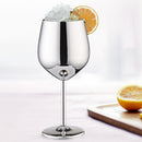 500mL Stainless Steel Juice Goblet Drum Shape Red Wine Cup (Bright Light)