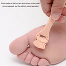 PP Pedicure Callus Shaver Durable Portable Feet Razor Care Tool (Pink) Newly