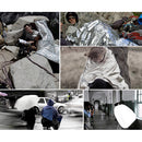 Emergency Blanket Outdoor Survive Folding First Aid Rescue Foil Thermal Shelt