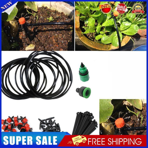 Water Irrigation Set Automatic Balcony Pot Micro Drip Watering System (5M)