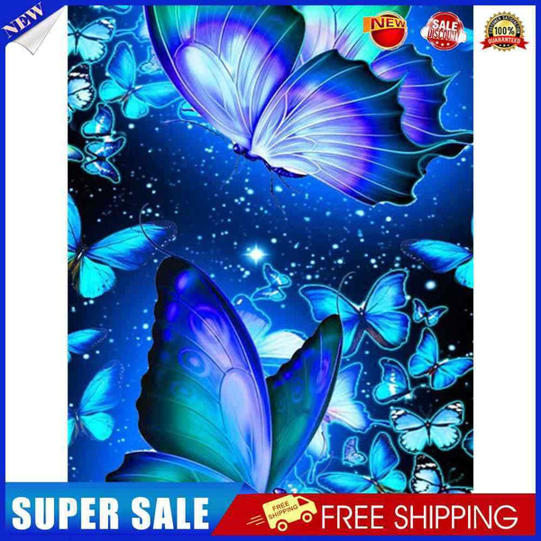 #A Paint By Numbers for Adults Beginner Butterfly Paintwork Home Bedroom Wall