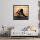 5D DIY Diamond Painting Full Round Drill Disappearing Girl Wall Decor Rhinestone