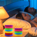 12pcs Mosquito Repellent Bracelet Spiral Anti-Mosquito Wrist Band Random