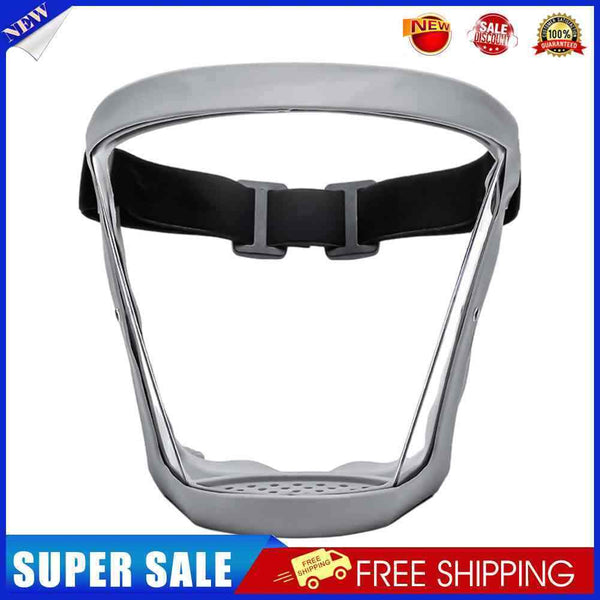 #A Adjustable Transparent Faceshield Eyeshield Windproof Dustproof Cycling Cover