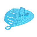 Plastic Rice Draining Sieve Vegetable Washing Drainer Filter Plate(Blue)