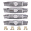 Fish Shaped Bike Safety Spoke Reflector Wheel Rim Reflective Clip (1pc)