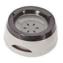 Cat Dog Drinking Bowl Travel Puppy Drink Water Feeder Pet Supplies (Grey) Newly