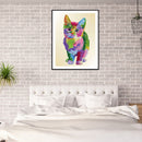 Partial Round Crystal Drill Colorful Cat Diamond Painting Draw Kit (KA301) Newly