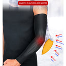1pc Winter Warm Sports Arm Guard Sleeves Skiing Elbow Protector Pad (L) Newly