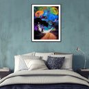 5D DIY Diamond Painting Starry Sky Girl Full Round Drill Picture Kit Wall M