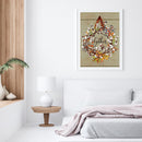 Diamond Painting Cotton Garland Full Round Drill Picture of Rhinestone Drawin