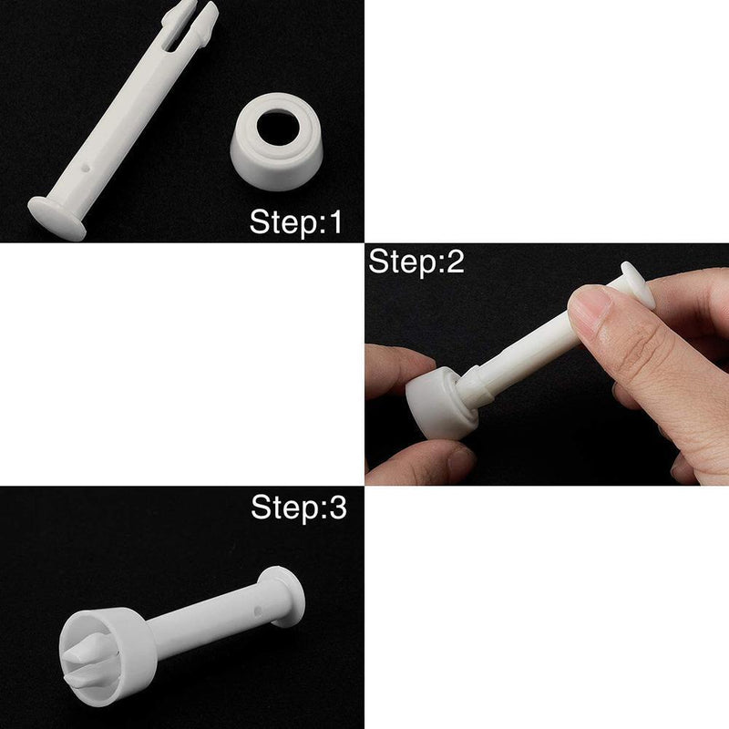 12 Packs 6cm Swimming Pool Pool Joint Pins with Rubber Seals for Intex