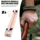 Umbrella Rope Bracelet Weaver Portable Wooden Bracelet Bracelets Maker Braiders