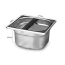 Stainless Steel Coffee Powder Residue Knock Box Coffee Grounds Recycling Bu